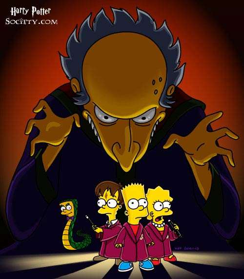 Harry Potter and Simpsons